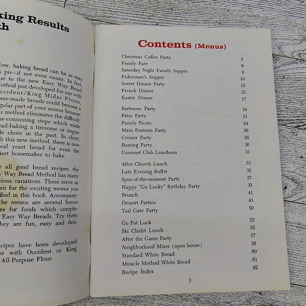 Cookbook occident king